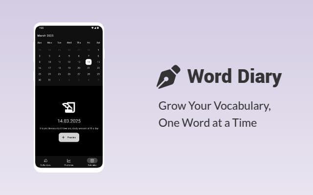 Word Diary screenshot 1